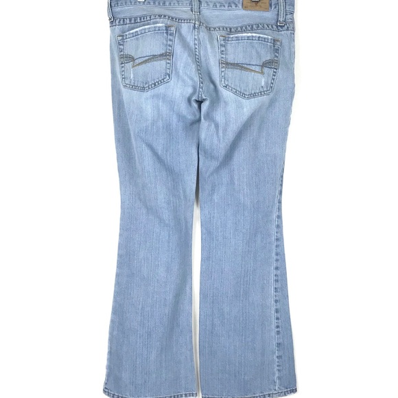 American Eagle Hipster Skinny Flare Jean 6P Women - Picture 3 of 8